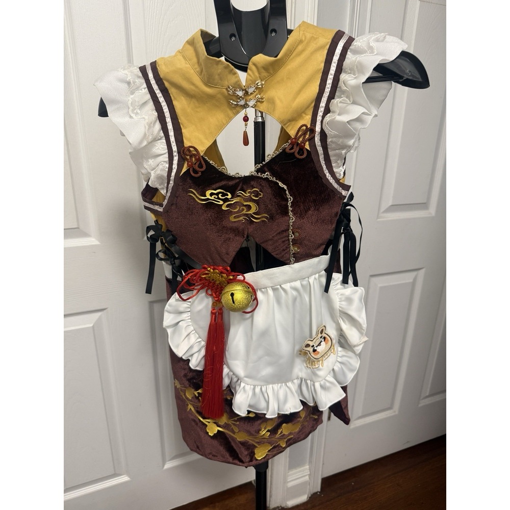 Genshin Impact Xiangling Uwowo Cosplay/Halloween Costume Size Small